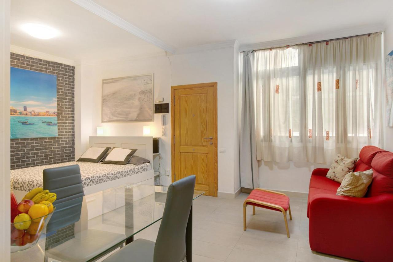 Beach Studio Apartment Canteras Las Palmas de Gran Canaria Esterno foto