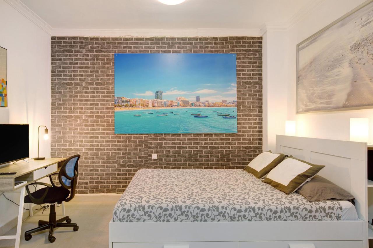Beach Studio Apartment Canteras Las Palmas de Gran Canaria Esterno foto
