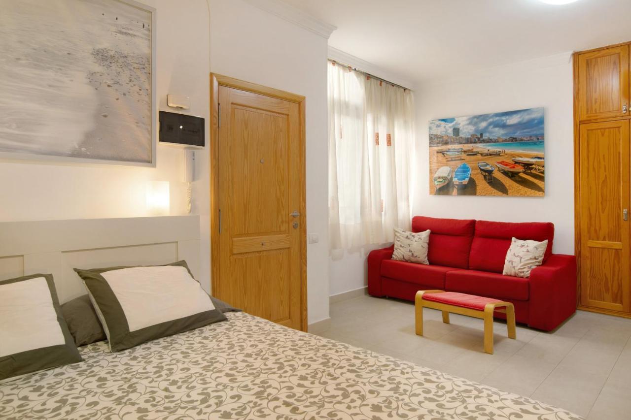 Beach Studio Apartment Canteras Las Palmas de Gran Canaria Esterno foto